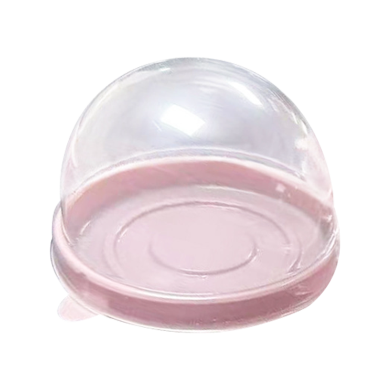 Jednokratna kutija za držač kolačića s okruglim pretincem