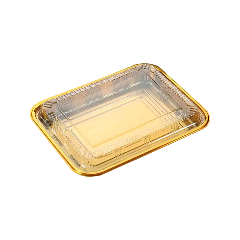 Zlatna jednokratna japanska kutija za sushi