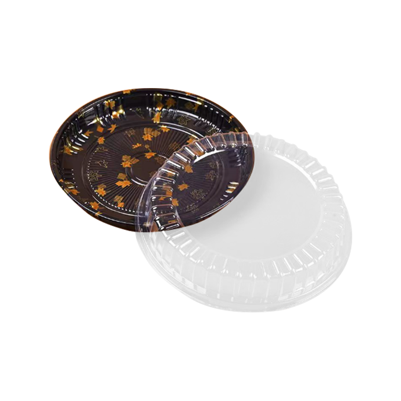 Pladanj za sushi za van s prozirnim poklopcem za jednokratnu upotrebu