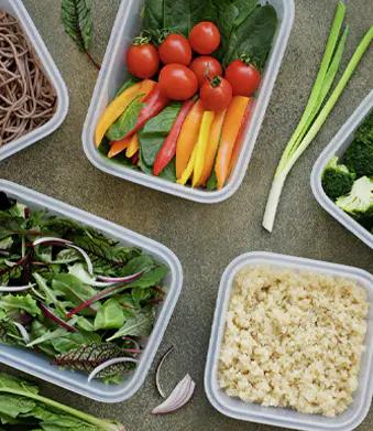 Plastična voćna kutija za sushi