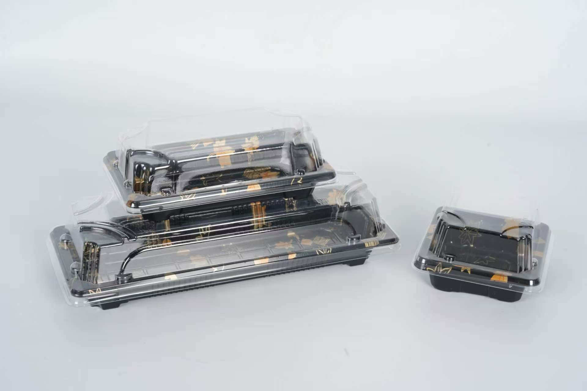 Pladanj za sushi hranu za jednokratnu upotrebu od plastičnog PP materijala 