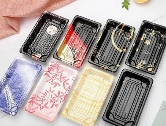 Jednokratna plastična kutija za pladanj za sushi 