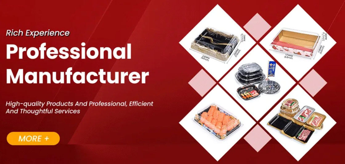 Jednokratna plastična kutija za pladanj za sushi 